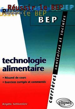 Cover of the book Technologie alimentaire