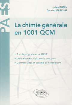 Couverture de l’ouvrage La Chimie générale en 1001 QCM