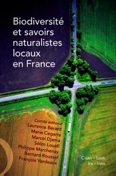 Couverture de l’ouvrage Biodiversité et savoirs naturalistes locaux en France