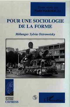 Cover of the book POUR UNE SOCIOLOGIE DE LA FORME
