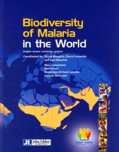 Couverture de l’ouvrage Biodiversity of malaria in the world