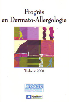 Couverture de l’ouvrage Progrés en dermato-allergologie 2006.