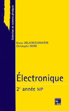 Couverture de l'ouvrage Electronique 2ème année MP