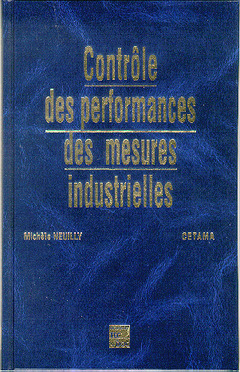 Couverture de l’ouvrage Contrôle des performances des mesures industrielles