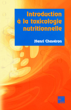 Couverture de l’ouvrage Introduction à la toxicologie nutritionnelle