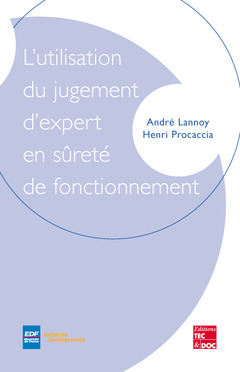 Cover of the book L'utilisation du jugement d'expert en sûreté de fonctionnement