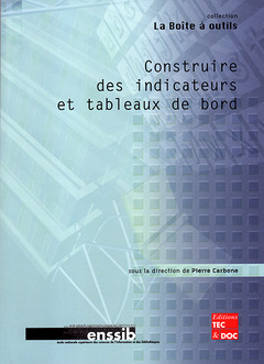 Cover of the book Construire des indicateurs et tableaux de bord