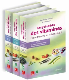 Couverture de l'ouvrage Encyclopédie des vitamines (3 vol. inséparables)