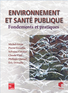 Cover of the book Environnement et santé publique (Tirage 2005)