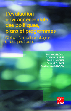 Couverture de l’ouvrage L'évaluation environnementale des politiques, plans et programmes