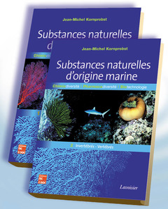 Couverture de l'ouvrage Substances naturelles d'origine marine (2 volumes inséparables)