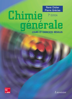 Couverture de l’ouvrage Chimie générale : cours et exercices résolus