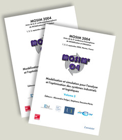 Cover of the book MOSIM 2004 : Modélisation et simulation pour l'analyse et l'optimisation des systèmes industriels et logistiques (actes, 1-3 septembre 2004, Nantes)