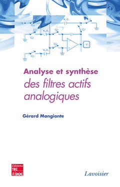 Couverture de l’ouvrage Analyse et synthèse des filtres actifs analogiques