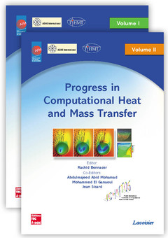 Couverture de l’ouvrage Progress in computational heat and mass transfer (4th international conference on computational heat and mass transfer, Paris-Cachan May 17-20, 2005) 2 Vols set