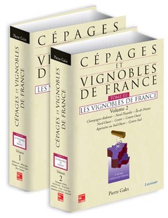 Couverture de l’ouvrage Cépages et vignobles de France Tome 3 : Les vignobles de France (volumes 1 et 2 ensemble)