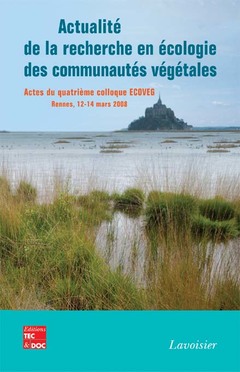 Couverture de l’ouvrage Actualité de la recherche en écologie des communautés végétales