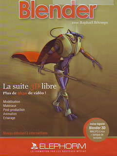 Couverture de l’ouvrage Apprendre Blender (DVD-ROM)