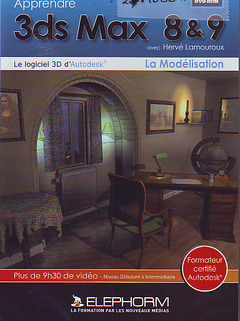 Cover of the book Apprendre 3ds Max 8 & 9 (DVD-ROM)