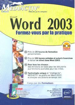Couverture de l’ouvrage Word 2003