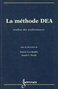 Cover of the book La méthode DEA analyse des performances