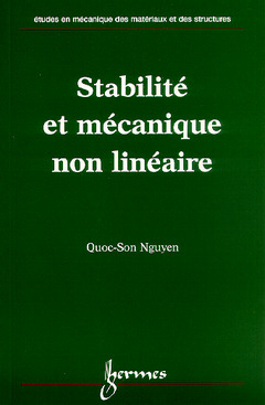 Cover of the book Stabilité et mécanique non linéaire