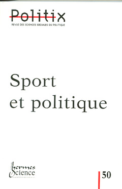 Cover of the book Sport et politique (revue Politix 2000, Vol.13 N° 50)