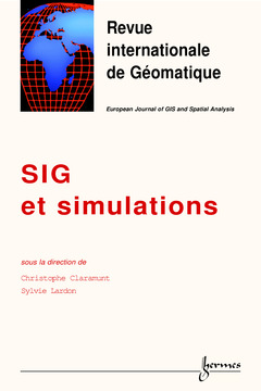 Couverture de l'ouvrage SIG et simulations (numéro spécial de la Revue de Géomatique Vol.10 1/2000)