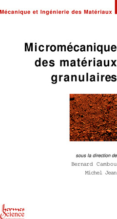 Cover of the book Micromécanique des matériaux granulaires