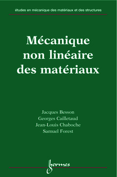 Cover of the book Mécanique non linéaire des matériaux
