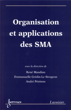Cover of the book Organisation et applications des SMA