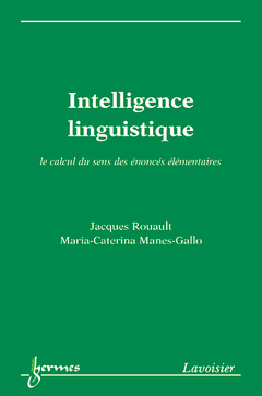 Couverture de l’ouvrage Intelligence linguistique