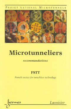Couverture de l'ouvrage Microtunneliers : recommandations