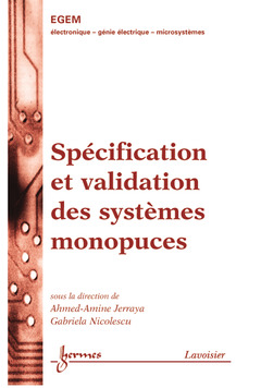 Couverture de l’ouvrage Spécification et validation des systèmes monopuces