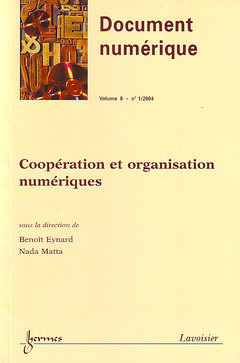 Couverture de l’ouvrage Coopération et organisation numériques (Document numérique Vol. 8 N° 1/2004)
