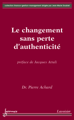 Cover of the book Le changement sans perte d'authenticité