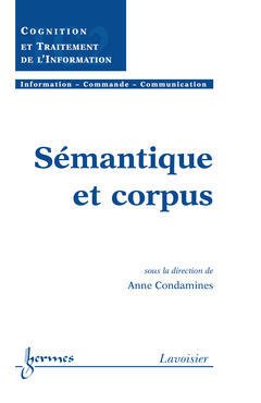 Cover of the book Sémantique et corpus