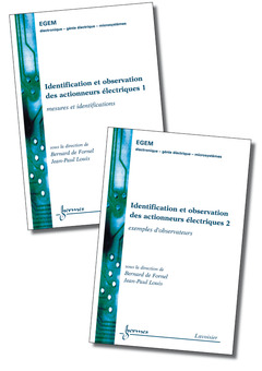 Cover of the book Identification et observation des actionneurs électriques (les 2 volumes)