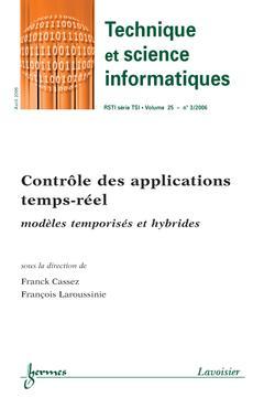 Couverture de l’ouvrage Contrôle des applications temps-réel : modèles temporisés et hybrides (Technique et science informatiques RSTI série TSI Vol. 25 N° 3/2006)