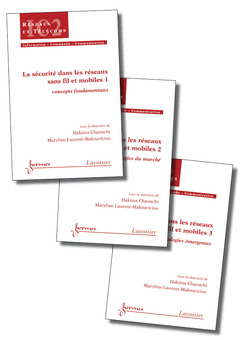Couverture de l’ouvrage La sécurité dans les réseaux sans fil et mobiles (les 3 volumes)