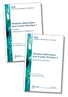 Couverture de l’ouvrage Matériaux diélectriques pour le génie électrique (les 2 volumes)