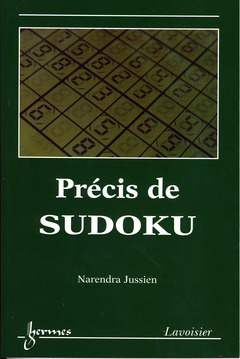 Couverture de l’ouvrage Précis de sudoku