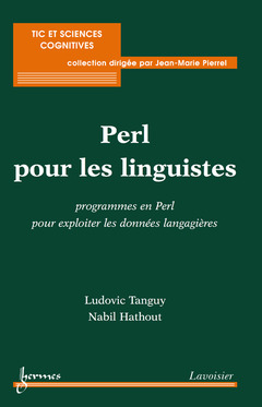 Couverture de l’ouvrage Perl pour les linguistes