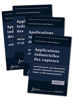 Cover of the book Applications industrielles des capteurs (les 4 volumes)
