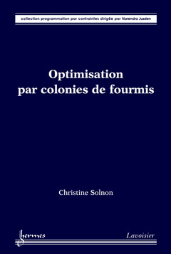 Cover of the book Optimisation par colonies de fourmis