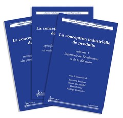 Couverture de l'ouvrage La conception industrielle de produits (les 3 volumes)
