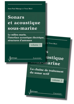 Couverture de l'ouvrage Sonars et acoustique sous-marine (les 2 volumes)
