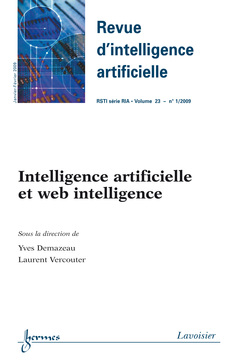 Couverture de l'ouvrage Intelligence artificielle et web intelligence (Revue d'intelligence artificielle RSTI série RIA Vol. 23 N° 1/ Janvier-Février 2009)
