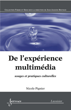 Couverture de l’ouvrage De l'expérience multimédia : usages et pratiques culturelles
