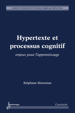Couverture de l’ouvrage Hypertexte et processus cognitif : enjeux pour l'apprentissage